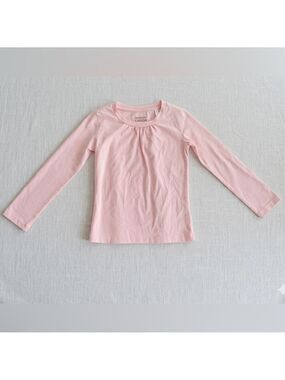 Harper Canyon Girls Long Sleeve Tee Light Pink Crewneck Stretch Size 3